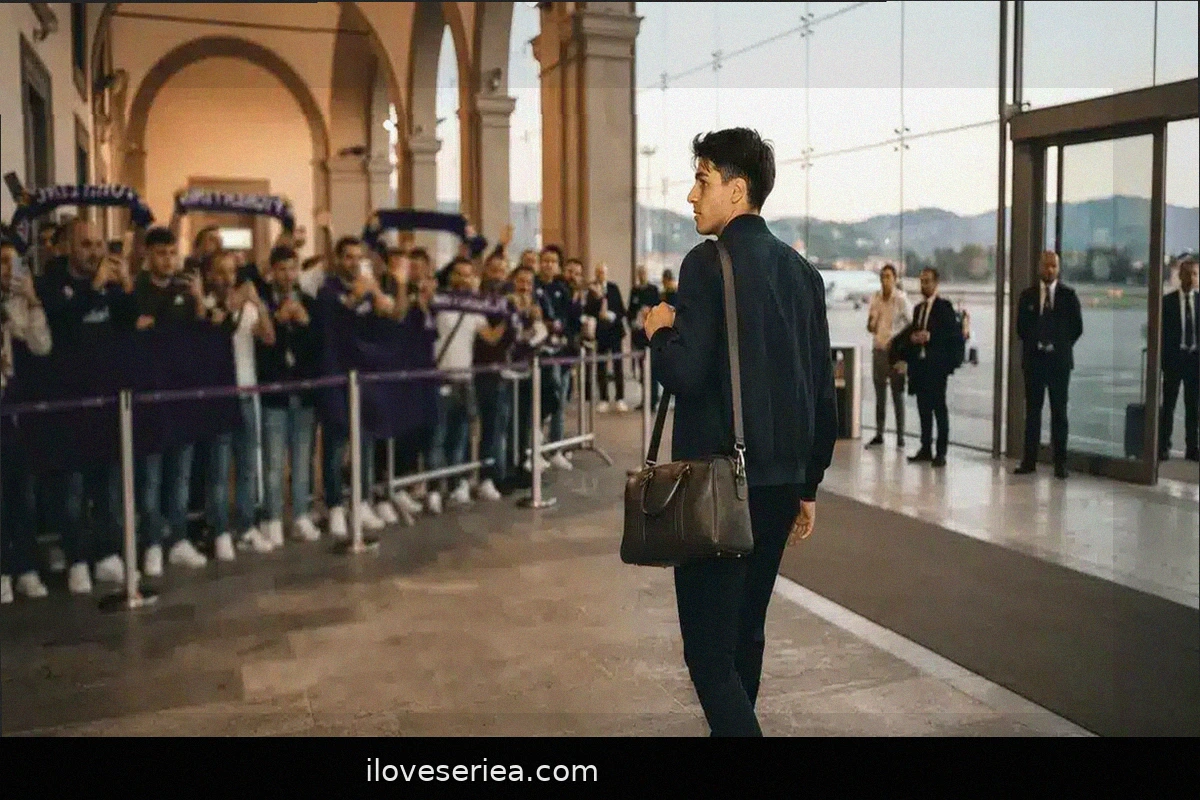 Franco Mastantuono Arrives in Florence for Fiorentina Medicals