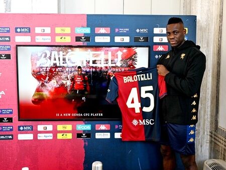 Balotelli Set to Depart Genoa: Agents Offer Striker to Spanish Club After Meeting with President