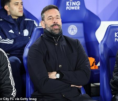 Leicester City and Ruud van Nistelrooy Part Ways