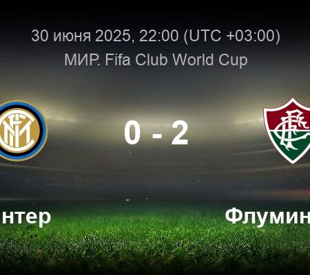 Inter’s Bitter Club World Cup Exit: Fluminense Secure 2-0 Victory