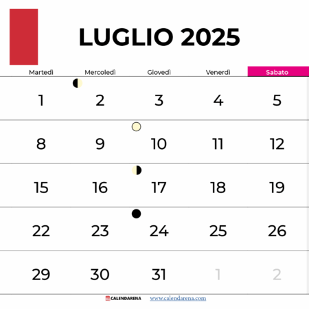 Programma Calcio: Mercoledì 16 Luglio 2025