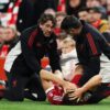 Leoni’s Dream Debut Turns into Nightmare After Serious Injury at Liverpool