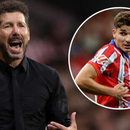 Simeone’s Emotional Victory: Cholo Praises Nico Gonzalez and Julian Alvarez After Derby Rout
