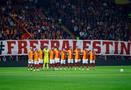 Galatasaray Fans Rally for Palestine: “Humanity Has Lost Conscience in Gaza”