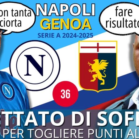 Napoli-Genoa: Vieira in conferenza stampa, ‘Più voglia di combattere’ dopo l’estate calda