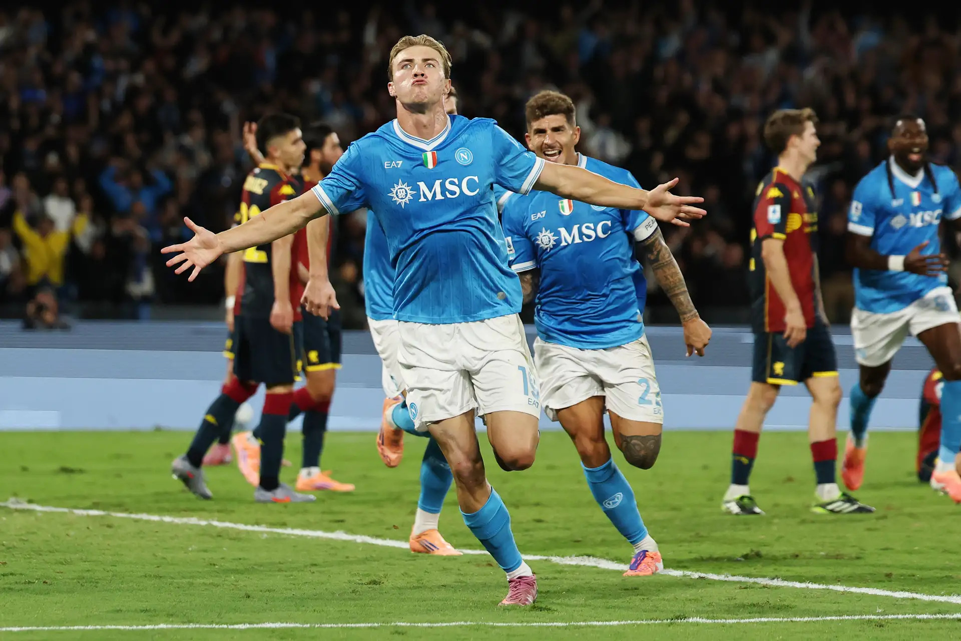 Preview Napoli 2-1 Genoa: Ekhator, Anguissa, and Hojlund Score