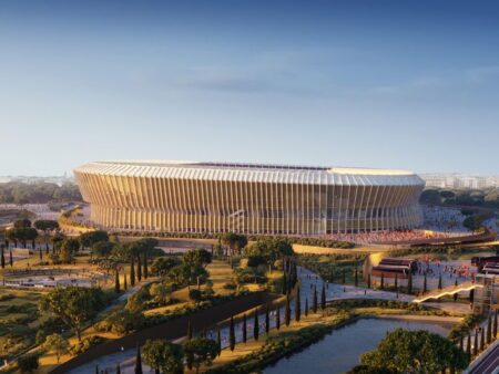AS Roma’s New Stadium: Gualtieri Calls it “One of the Most Beautiful in the World”