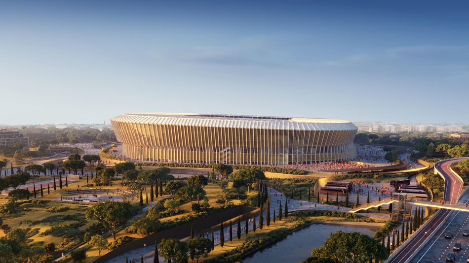 Preview AS Roma’s New Stadium: Gualtieri Calls it “One of the Most Beautiful in the World”