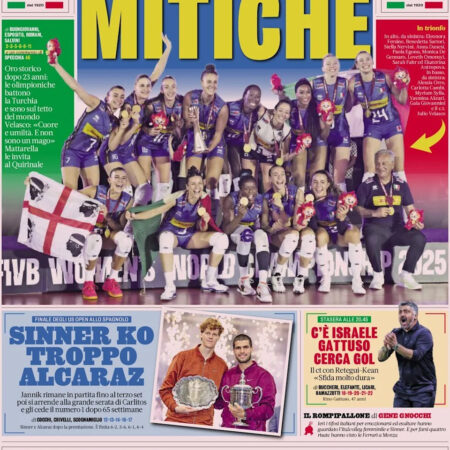 Retegui Leads Italy to Playoff Stage: La Gazzetta Dello Sport Praises the Azzurri