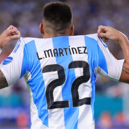 Lautaro Martínez Joins Crespo as Argentina’s 4th All-Time Top Scorer with Puerto Rico Double