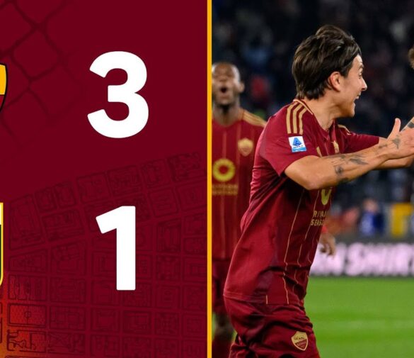 Roma and Genoa: Separated by Four Points, Defined by the Second Half