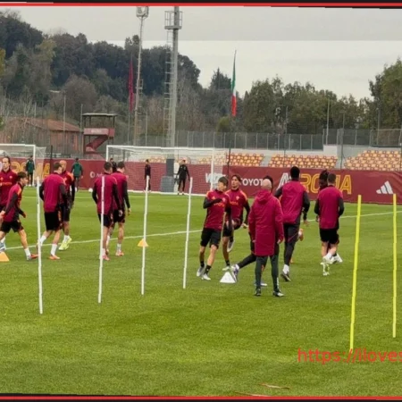 AS Roma Training: Resumption Scheduled for Tomorrow Afternoon