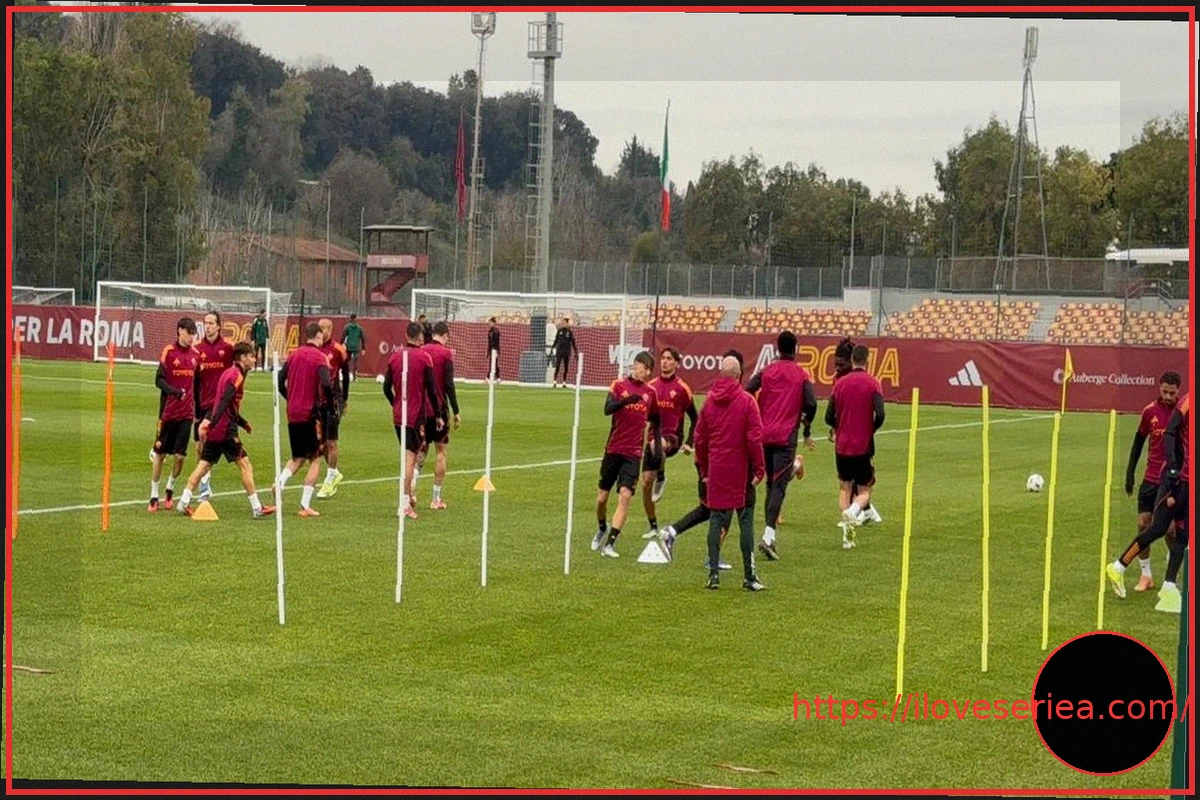 Preview AS Roma Training: Resumption Scheduled for Tomorrow Afternoon