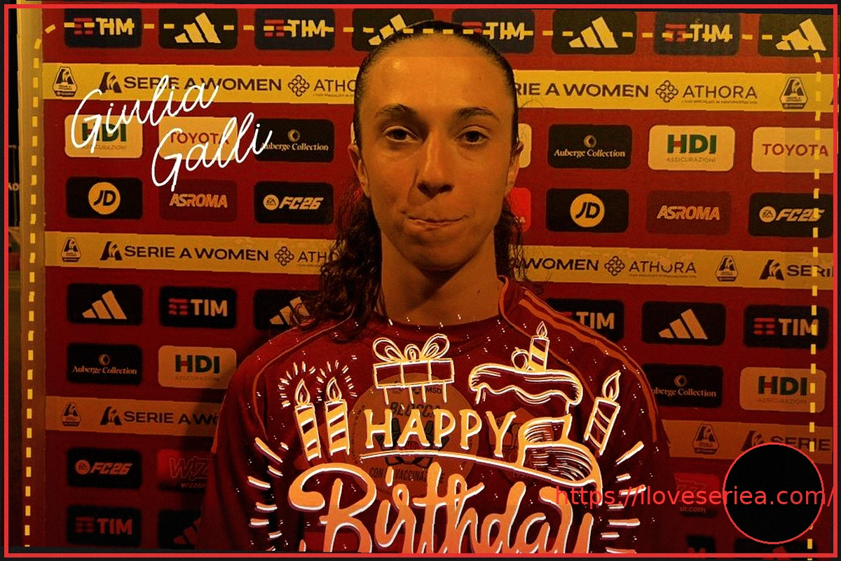 Preview Giulia Galli: AS Roma Women’s Rising Star and Record-Breaking Talent