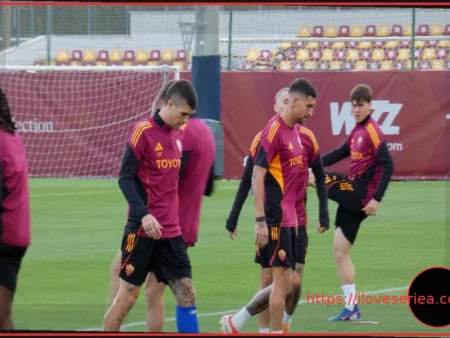 Svilar and Malen Impress in Roma Training; Mancini Sidelined