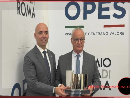 Клаудио Раньери на Премии Города Рима: “Мы ожидаем от себя всего наилучшего в концовке сезона, ребята отдают максимум”.