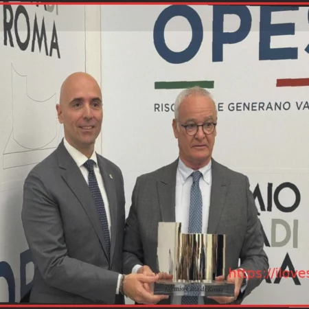 Клаудио Раньери на Премии Города Рима: “Мы ожидаем от себя всего наилучшего в концовке сезона, ребята отдают максимум”.