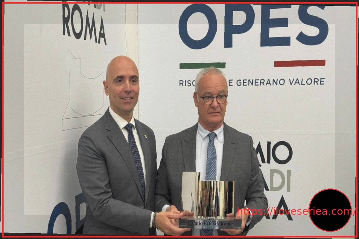 Preview Клаудио Раньери на Премии Города Рима: “Мы ожидаем от себя всего наилучшего в концовке сезона, ребята отдают максимум”.