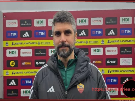 Roma Women, Rossettini: “The Girls’ Progress is Evident. The Match Against Como Will Be Tough”