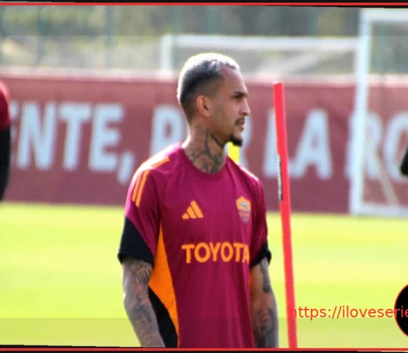 Allenamento Roma pre-Atalanta: Mancini pronto, Wesley ancora assente
