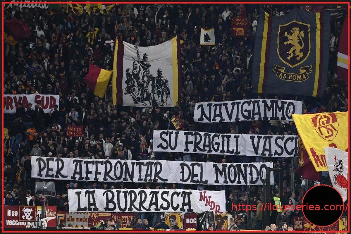 Preview Банер на Южной трибуне: “Мы плыли на хрупких судах, чтобы встретить бурю мира”