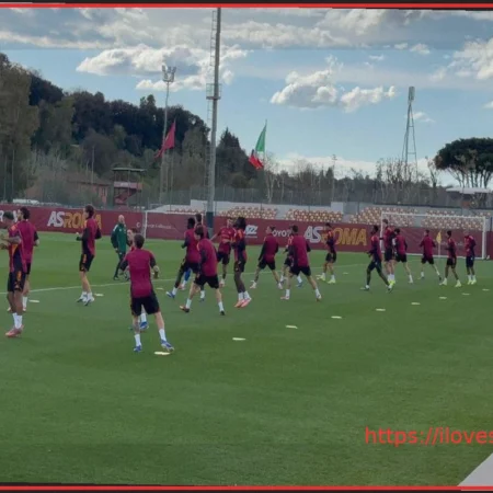 Roma’s Return to Training Set for Monday Afternoon