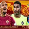 Roma-Pisa: Подтвержденный состав с Soulé и Pellegrini позади Malen