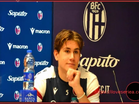 Bologna’s Helland Injured, Doubtful for Roma Clash