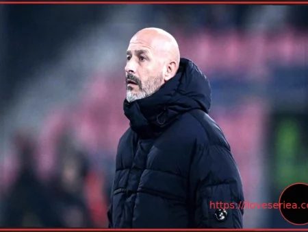Bologna vs. Roma: Vincenzo Italiano’s Favorable Record Against the Giallorossi