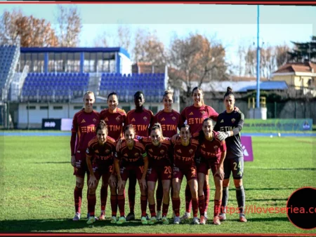 Roma-Como Women’s Match: Gates Open at 5 PM