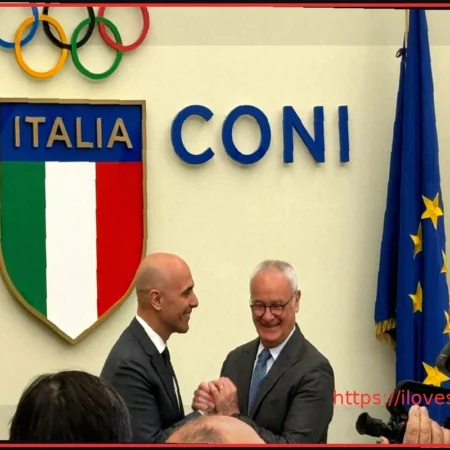 Клаудио Раньери посетил церемонию вручения премии «Город Рим» в Зале Чести CONI